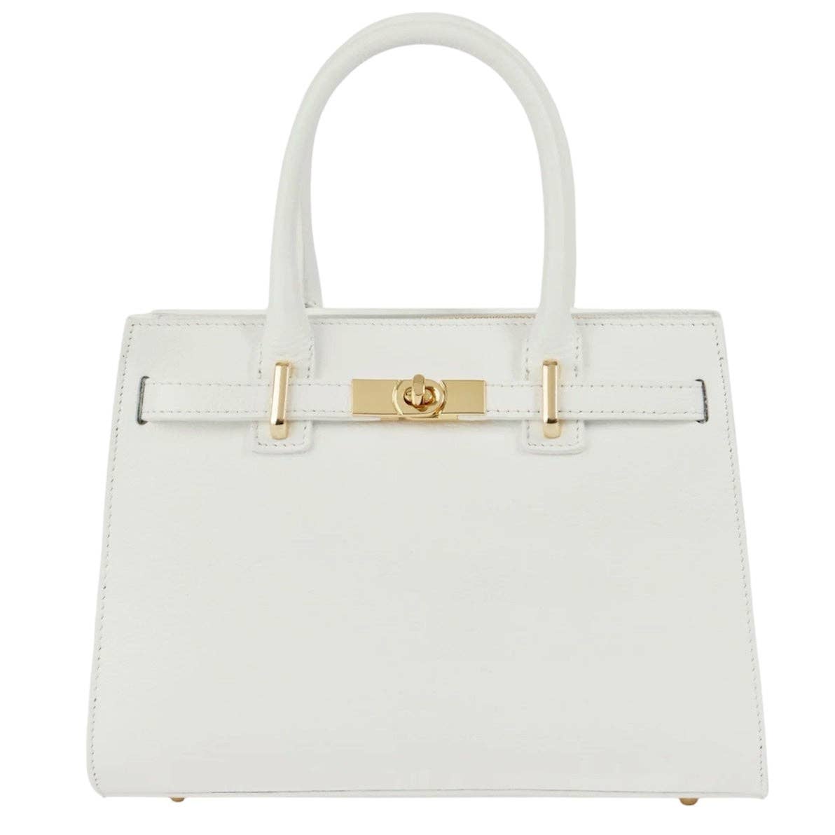 Modarno "Gina" handbag and shoulder bag in genuine leather 28x14x20cm: Leather