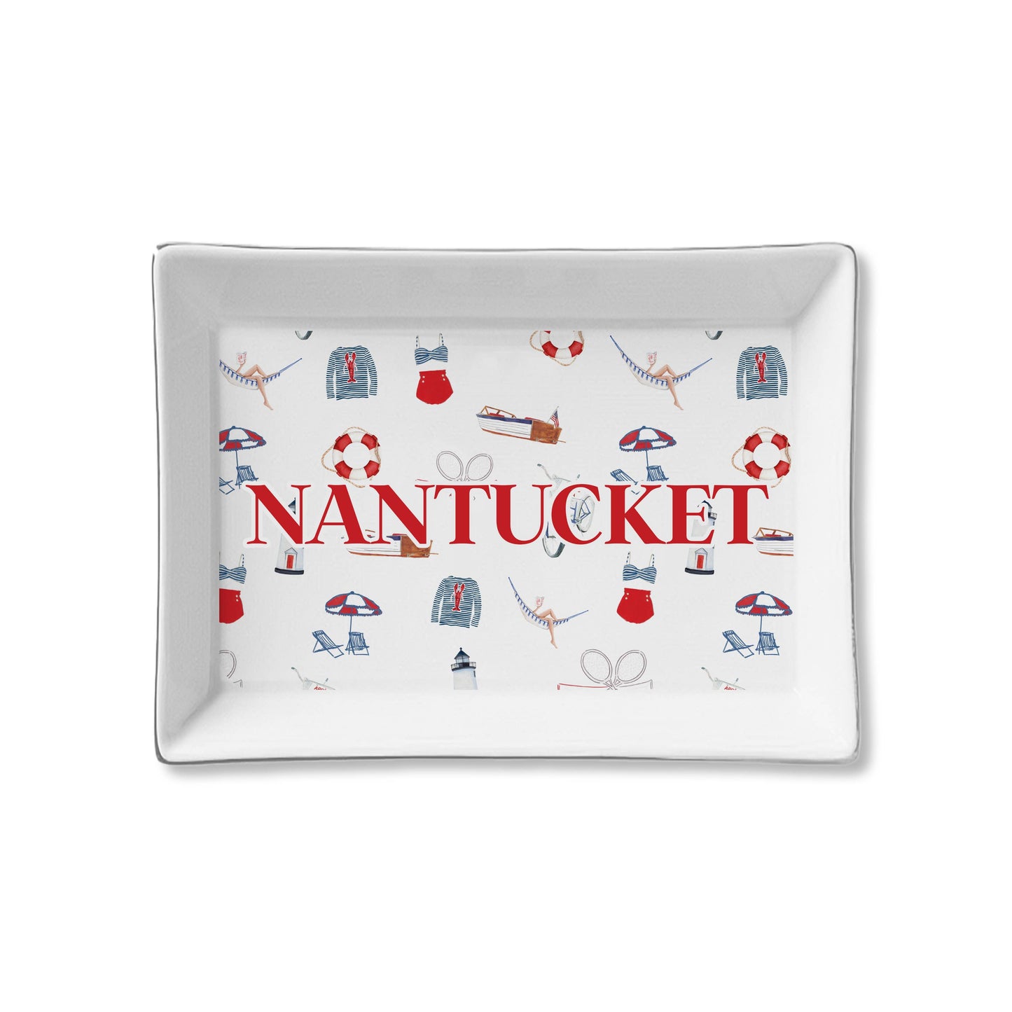 Ceramic Tray - Nantucket