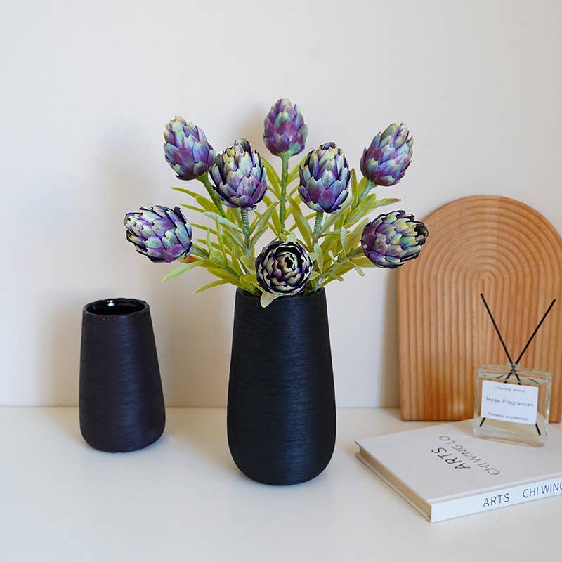 22"Artificial Artichoke Stem-3 colors: Green Blush