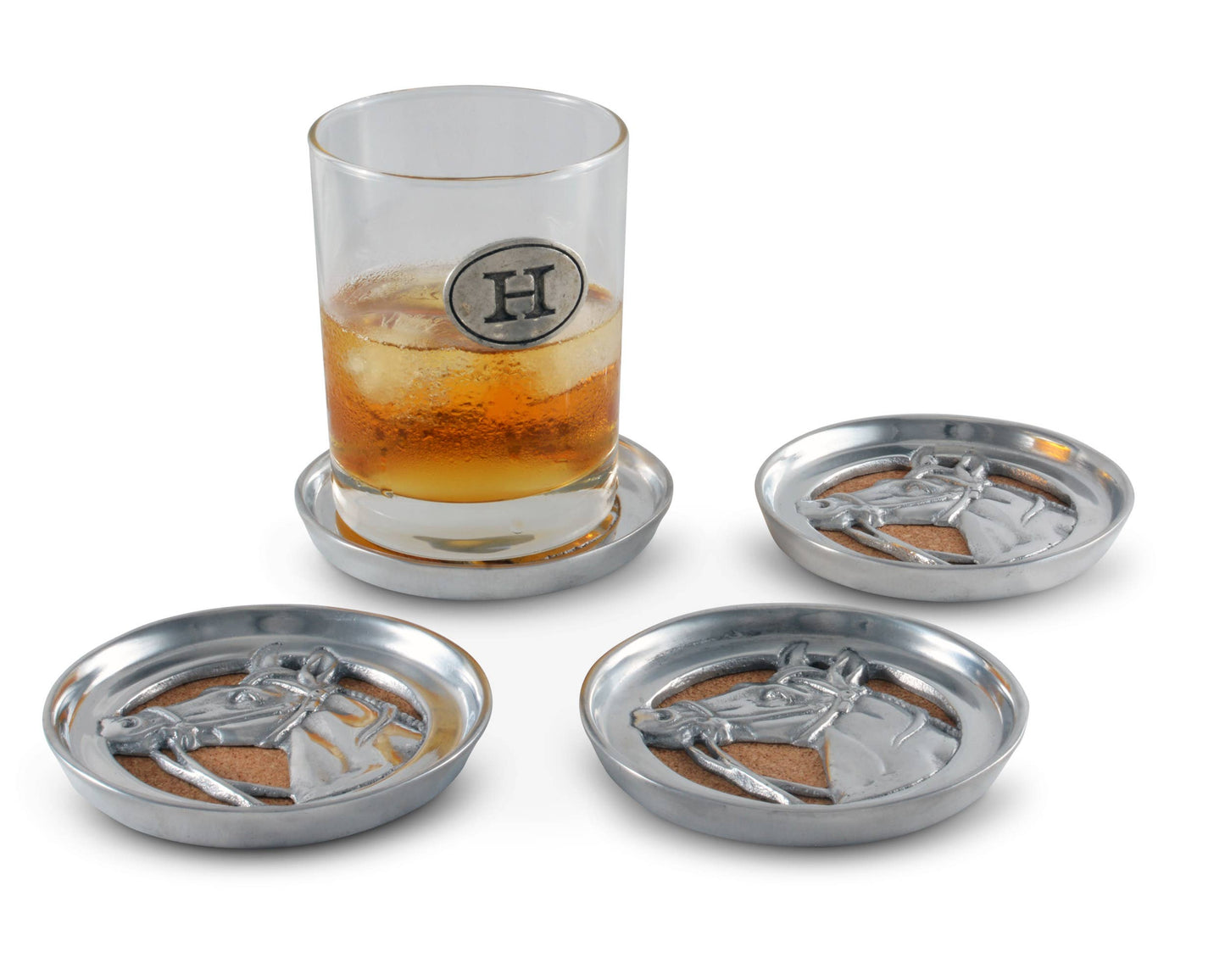 Equestrian Drink Coaster Set of 4