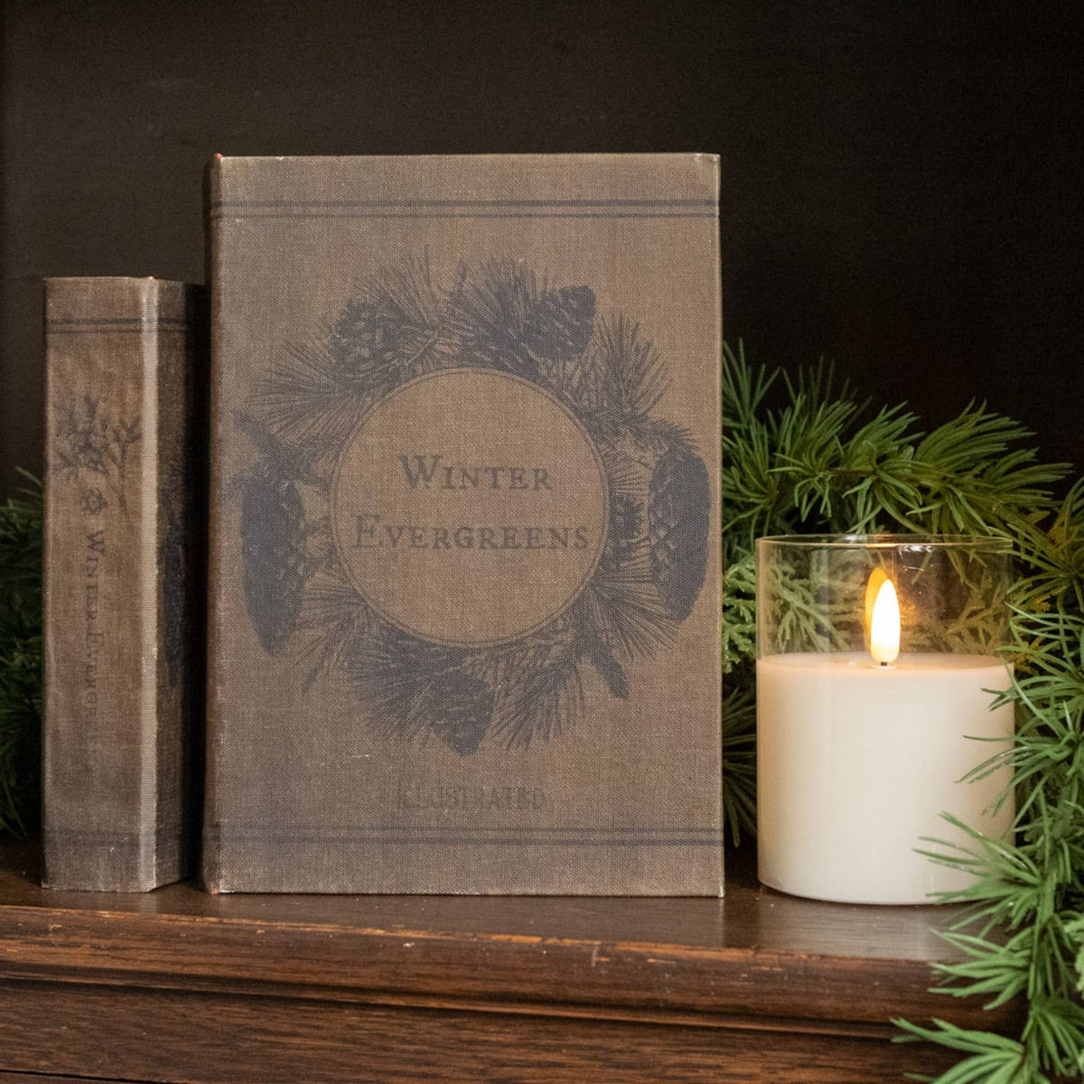 8.5" WINTER EVERGREENS JOURNAL