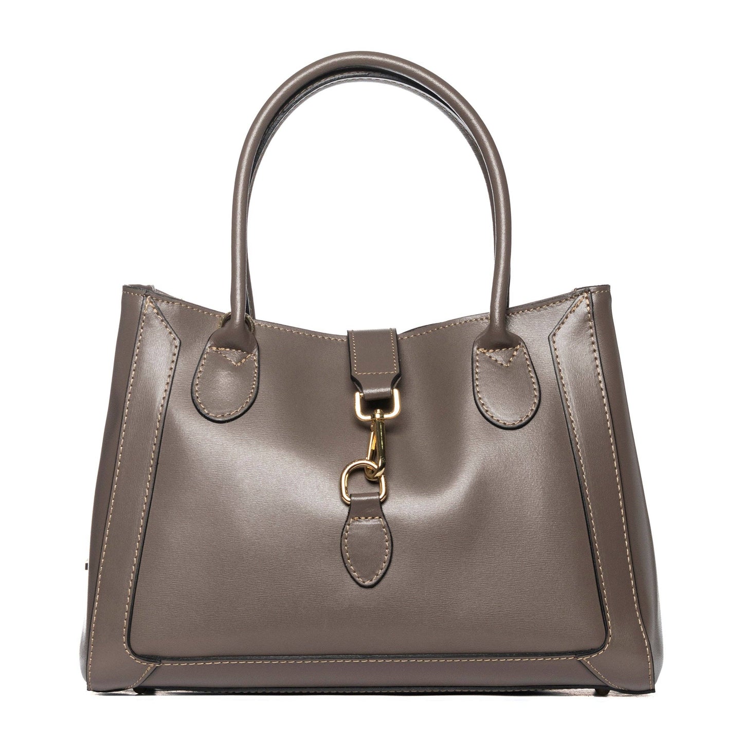 ITALIAN CUOIO TOTE: BLACK