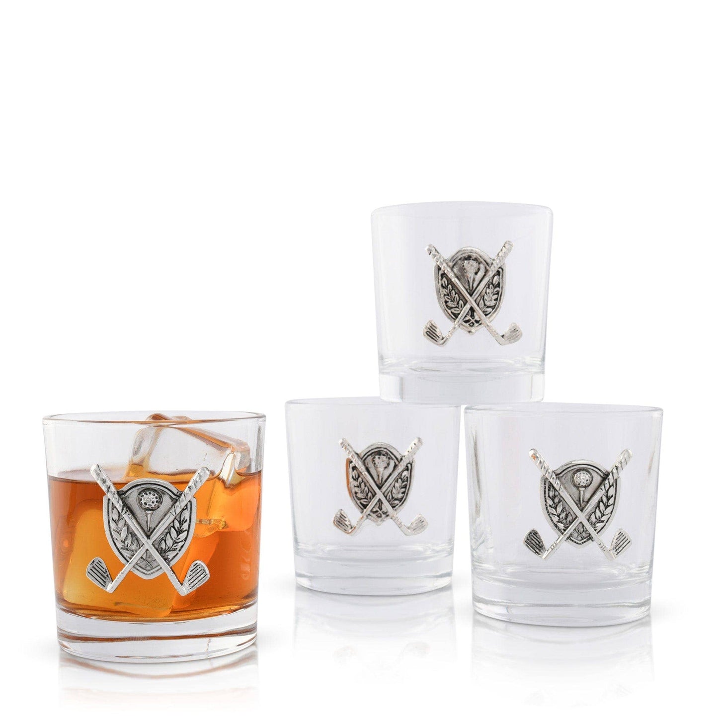 Golf Bar Glasses Set of 4