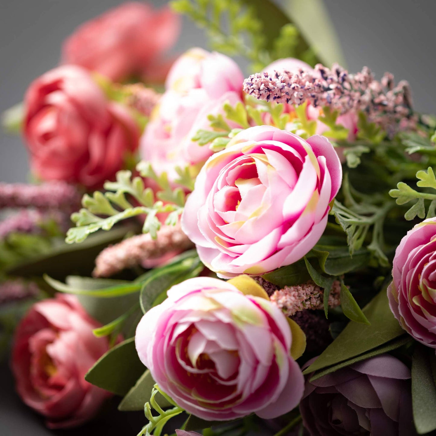 Ranunculus Heather Bush Set 3