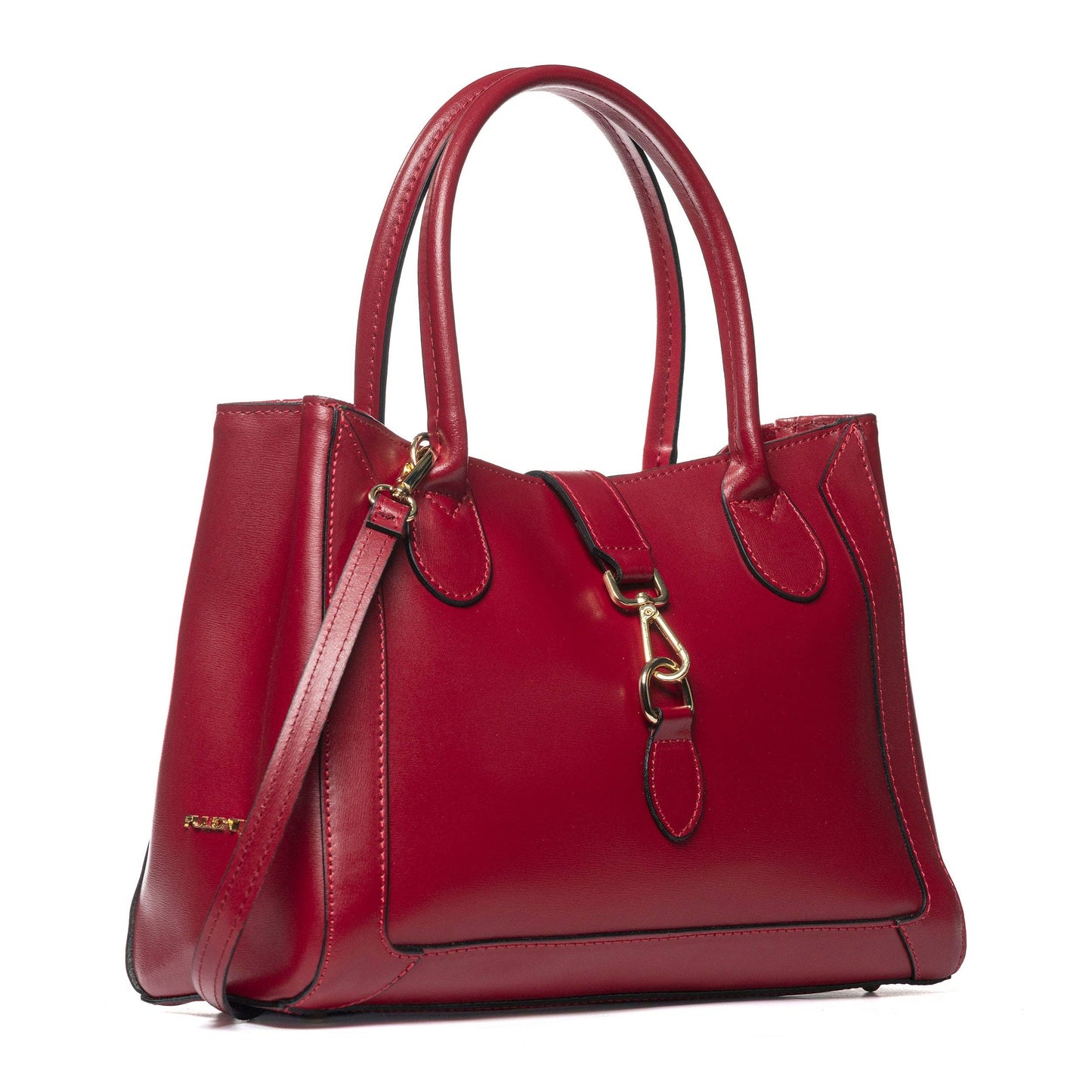 ITALIAN CUOIO TOTE: BLACK