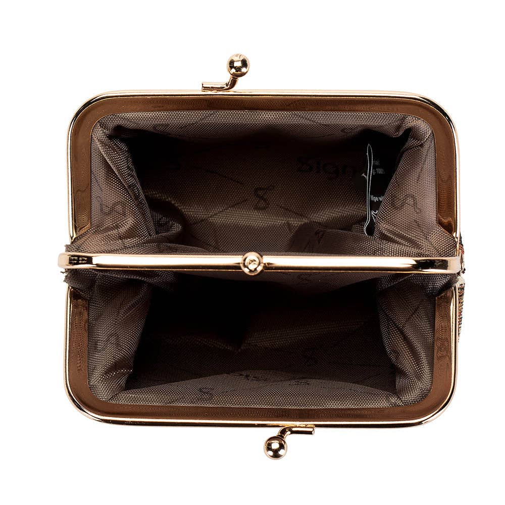 Whistlejacket Coin Clasp Frame Purse Wallet