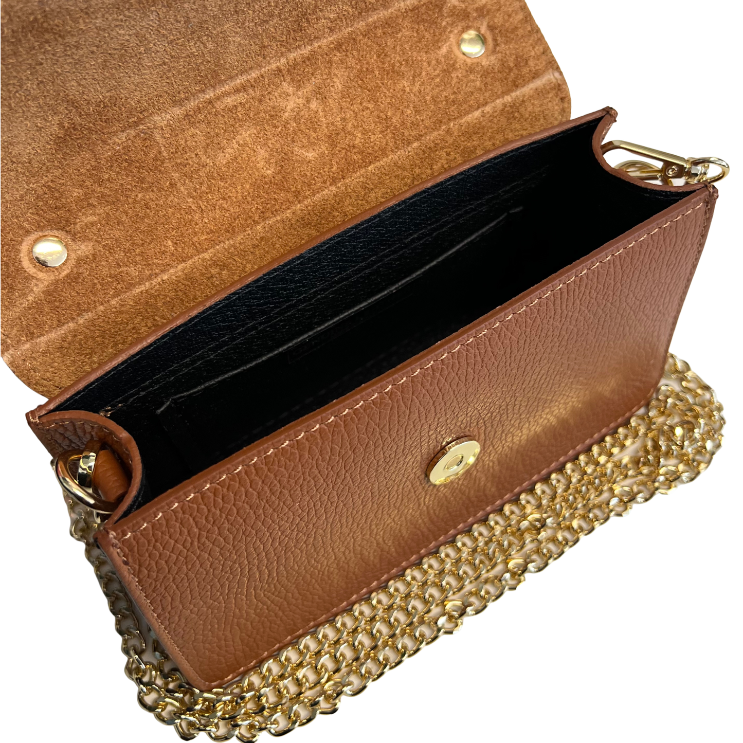 Modarno fantasy shoulder bag Hors metallic clamp: Wine