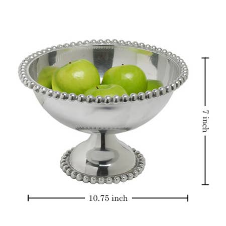 Beaded Punch Bowl Set