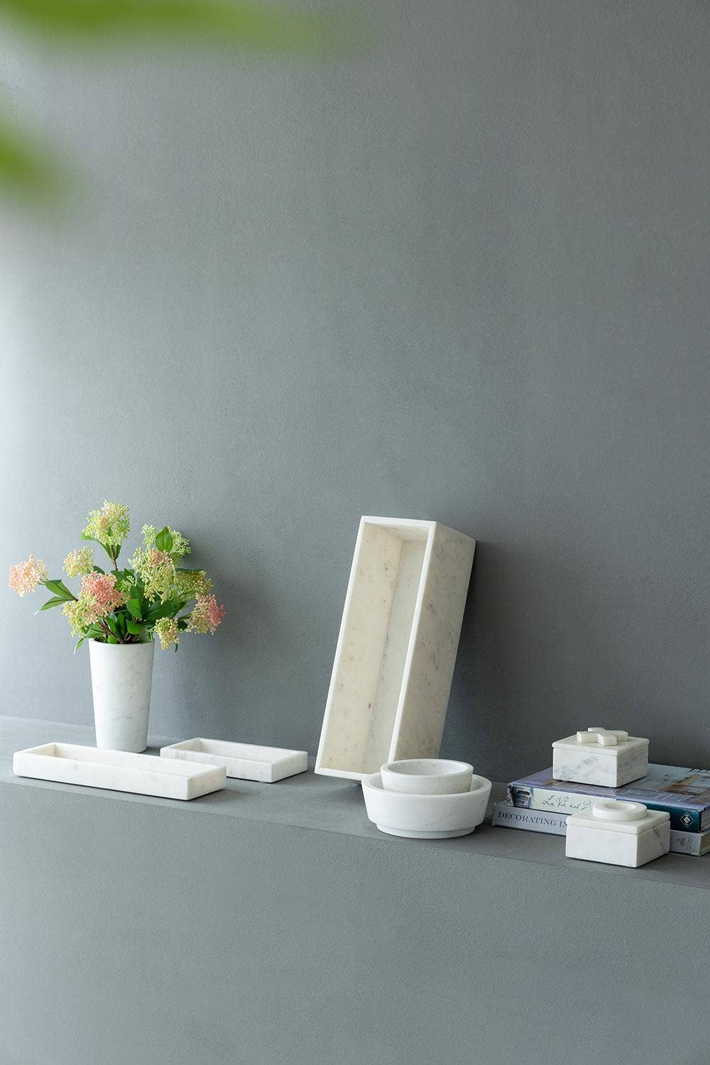 White Marble Tray