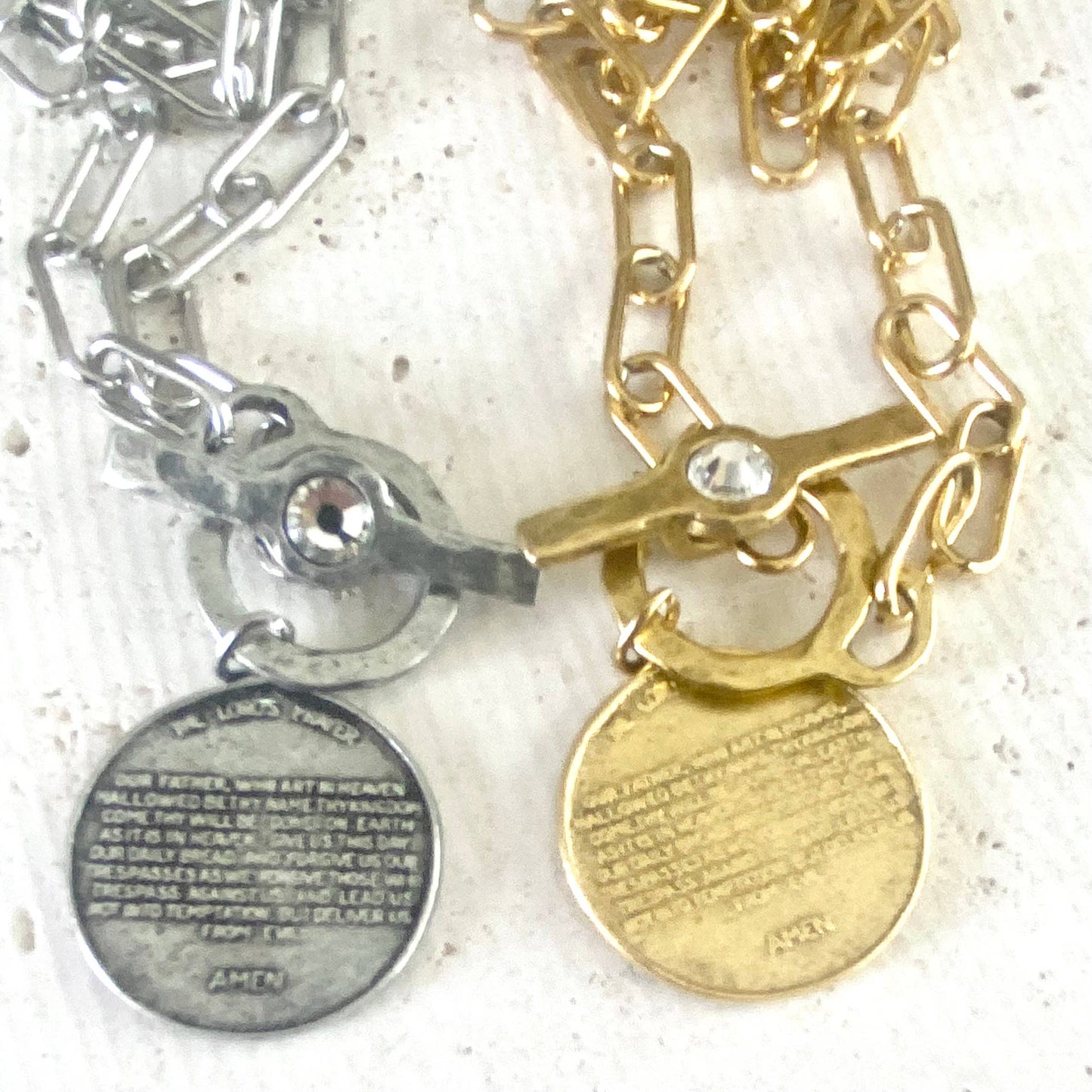 Lord’s Prayer Religious Medallion