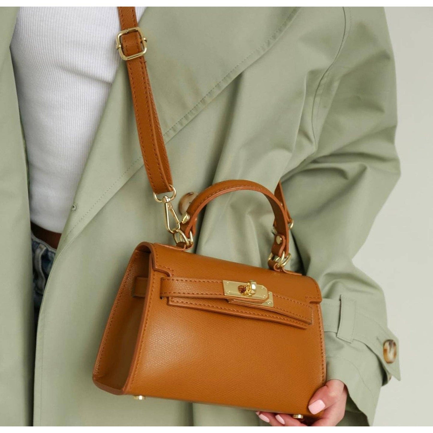 Kelly Handbag:  Camel Leather