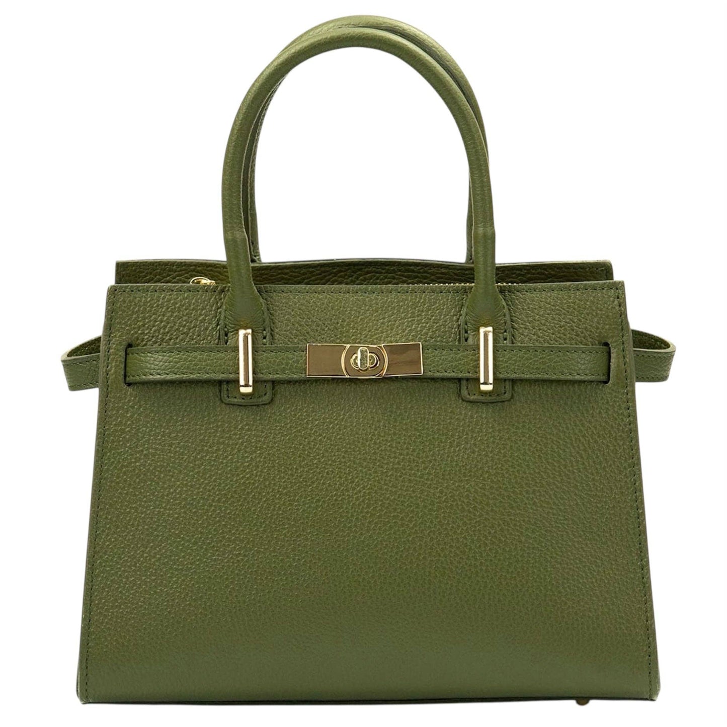 Modarno "Gina" handbag and shoulder bag in genuine leather 28x14x20cm: Leather