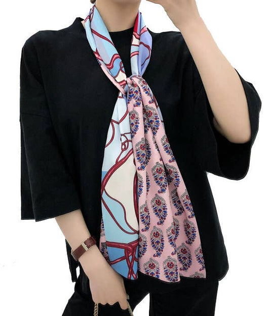 Pink Bow Scarf – Paisley Horse Collection