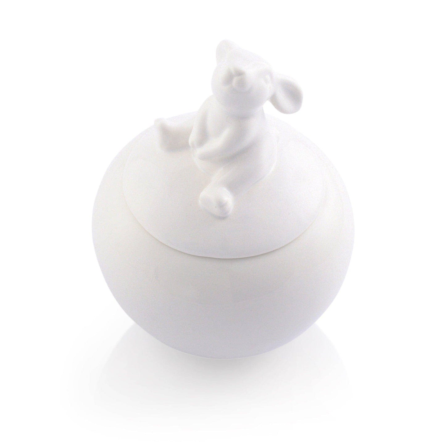 Porcelain Setting Bunny Sugar Bowl