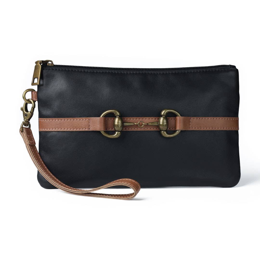 AWST Snaffle Bit Clutch Bag: Black / STD