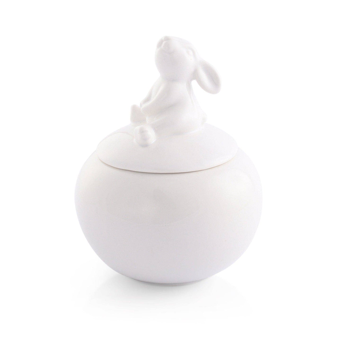 Porcelain Setting Bunny Sugar Bowl