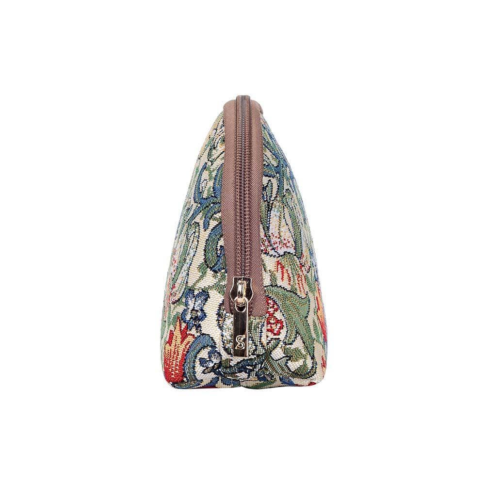 William Morris Golden Lily Cosmetic Make Up Bag