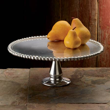 Beaded Cake Stand, Large