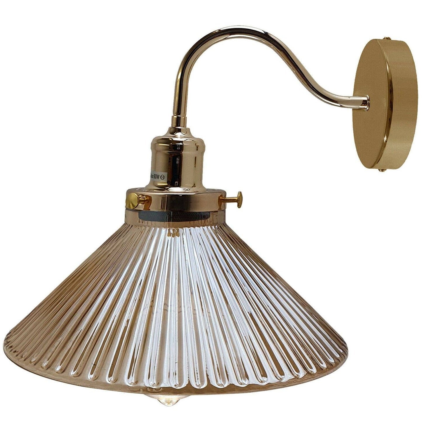 Vintage Wall Light Industrial Lighting Retro Metal Wall lamp: With Bulb