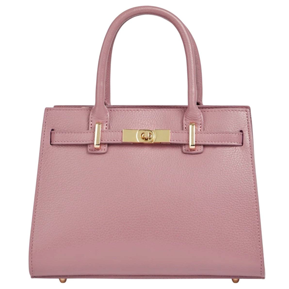 Modarno "Gina" handbag and shoulder bag in genuine leather 28x14x20cm: Leather