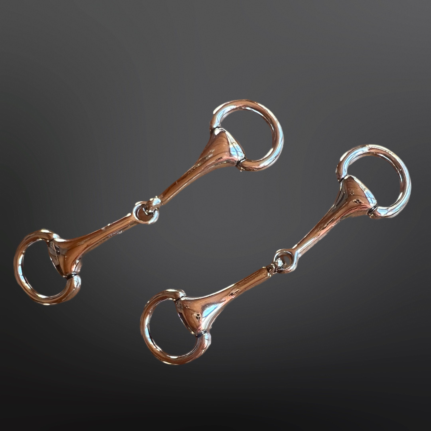Equestrian Horse Snaffle Bit Buckle Craft Hardware: Silver