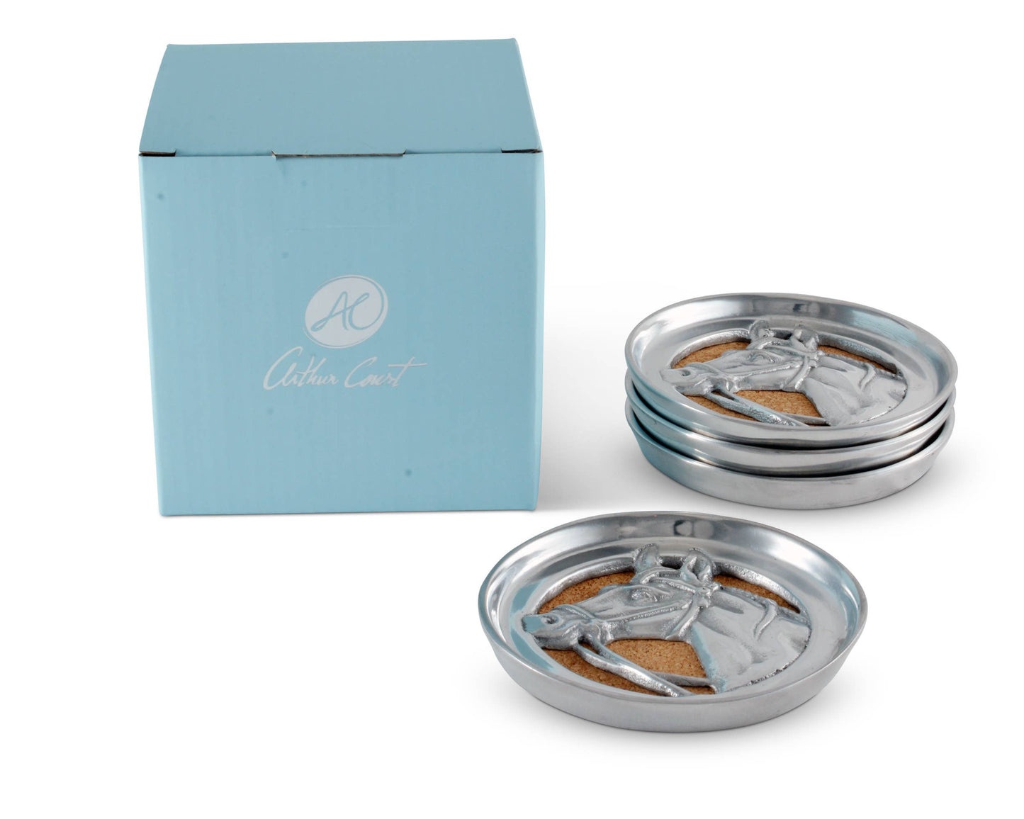Equestrian Drink Coaster Set of 4