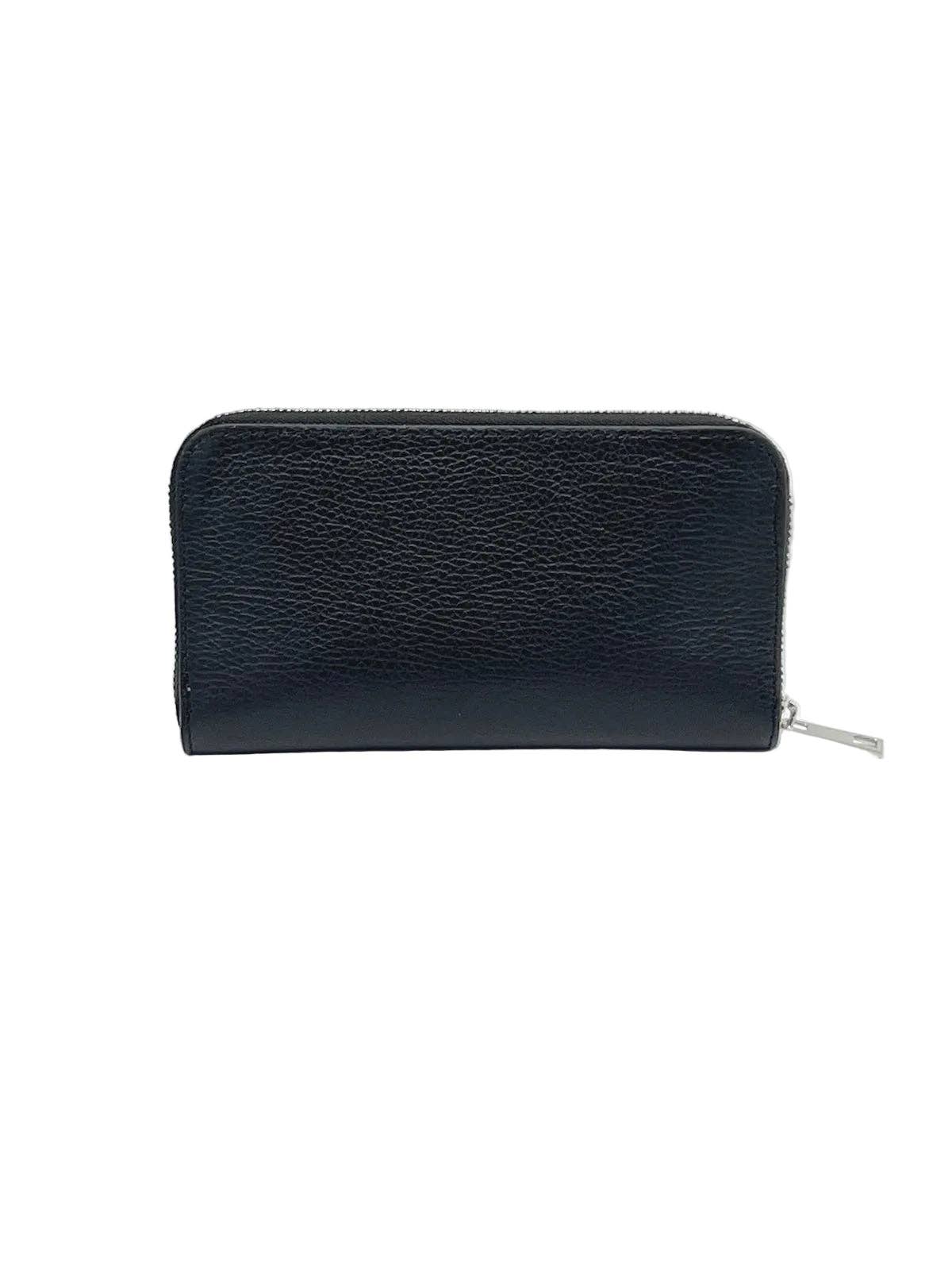 Women’s Full-Zip Genuine Leather Wallet, Made in Italy, art. 302005: Red