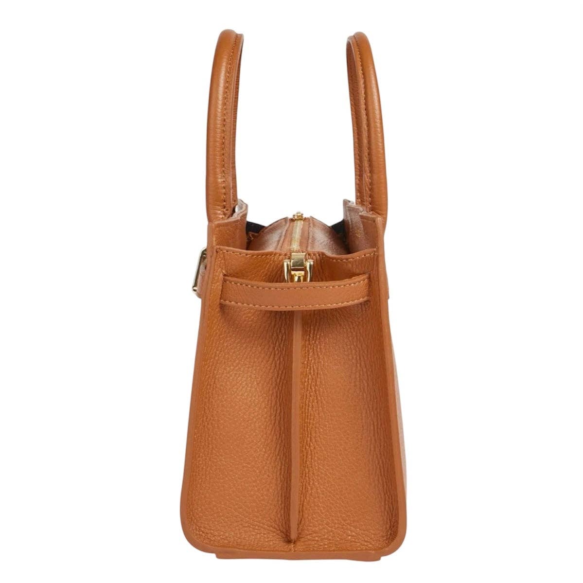 Modarno "Gina" handbag and shoulder bag in genuine leather 28x14x20cm: Leather