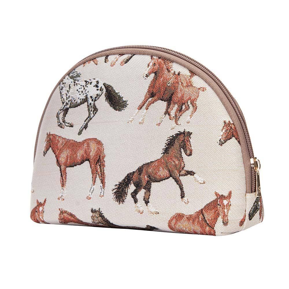 Running Horse Design Makeup/Cosmetic Bag