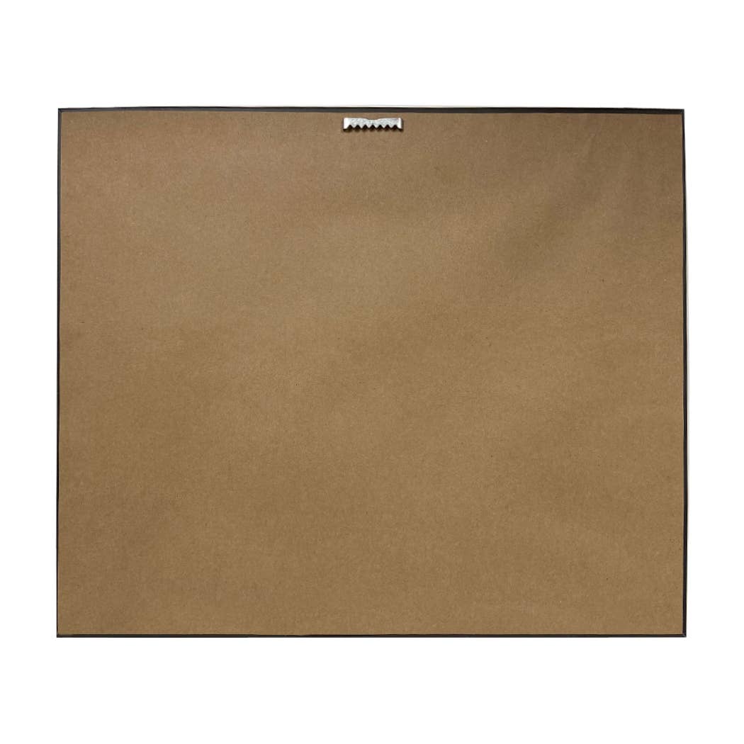 Leed's Grey Hunter Framed Oil Painting Print on Canvas: 8" x 10"