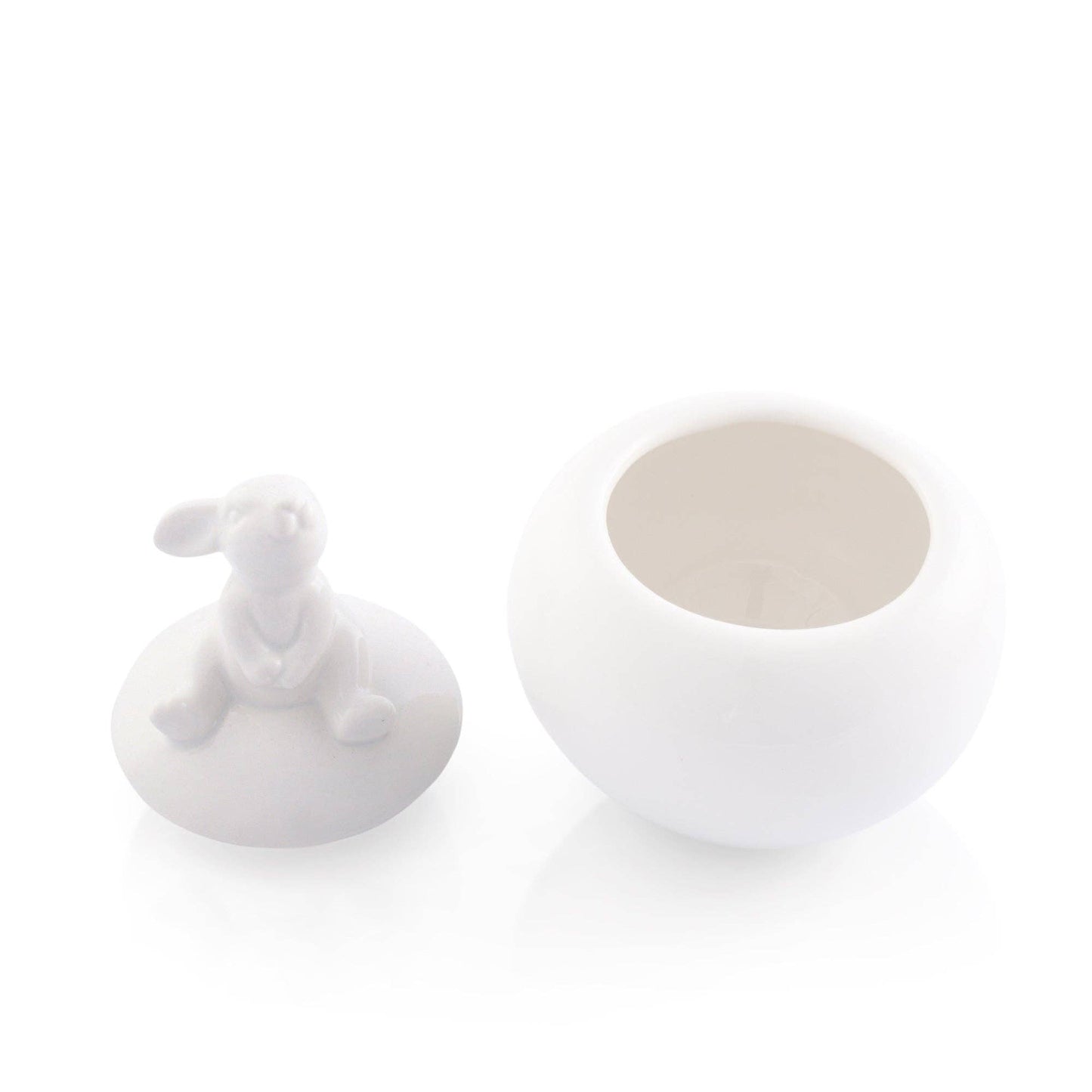 Porcelain Setting Bunny Sugar Bowl