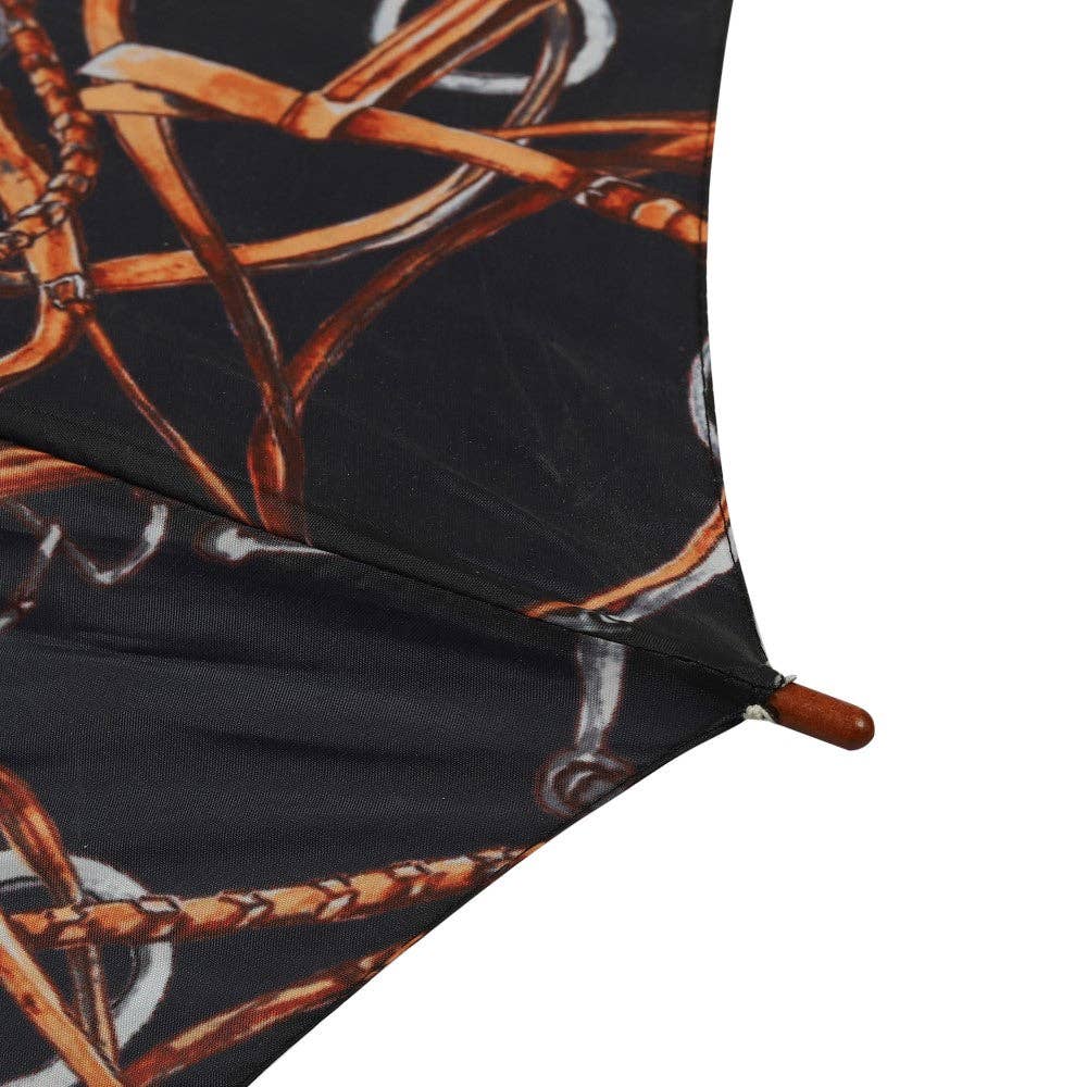 AWST Int'l Lila Umbrella: LINEAR HORSES