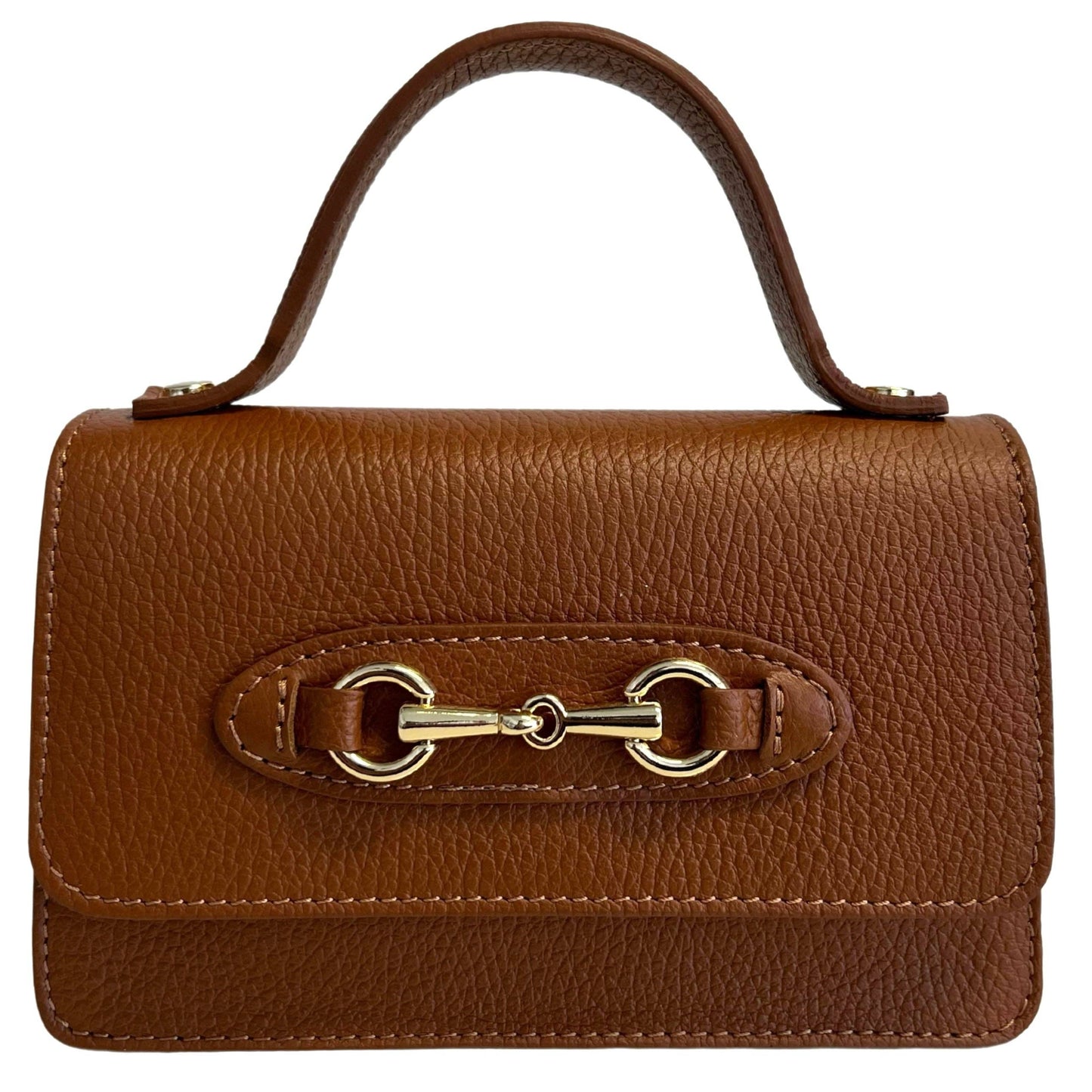 Modarno Shoulder Bag ~ Light Brown Leather