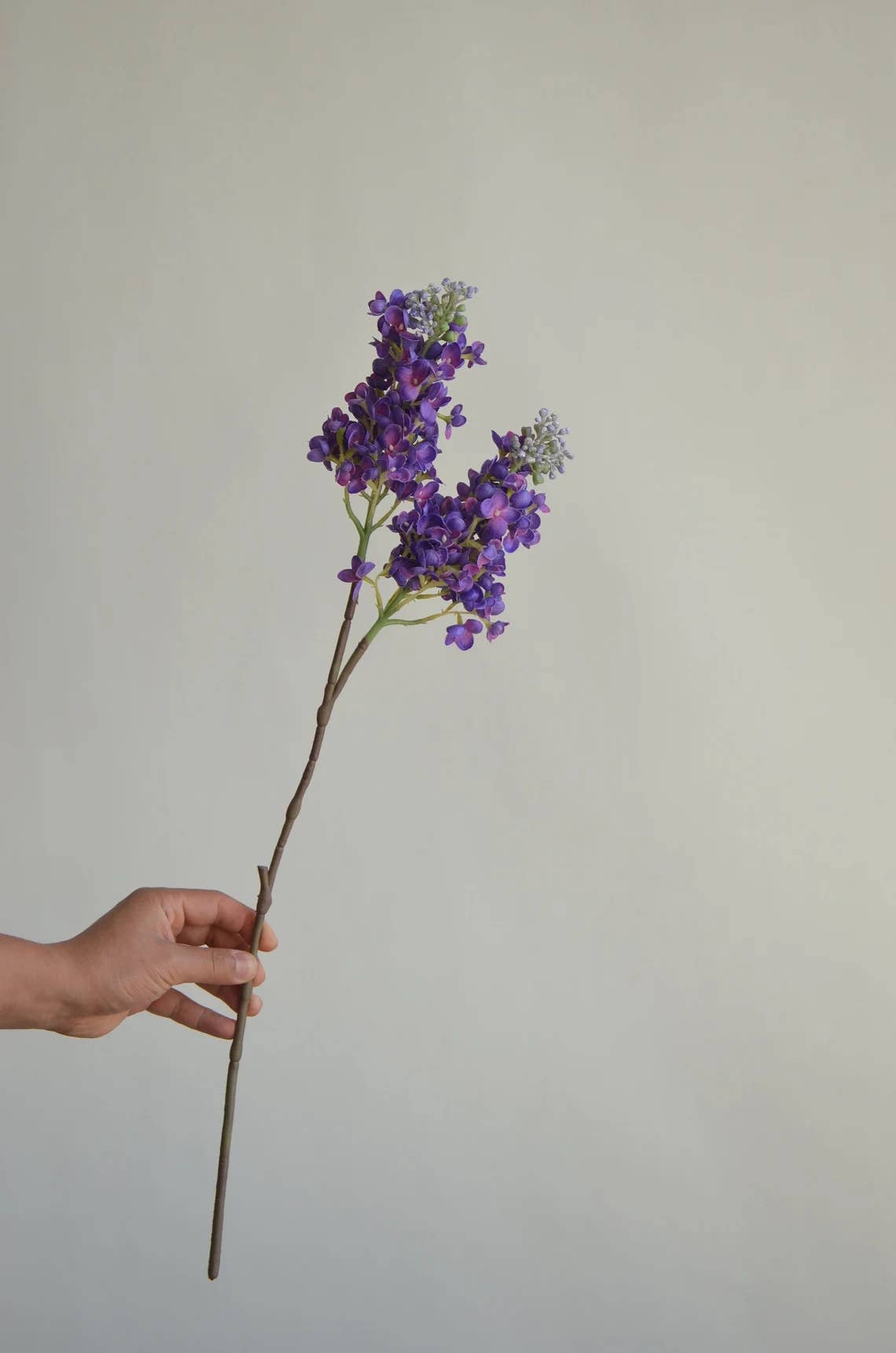 25"Real Touch Lilac-2 Sprays: Purple
