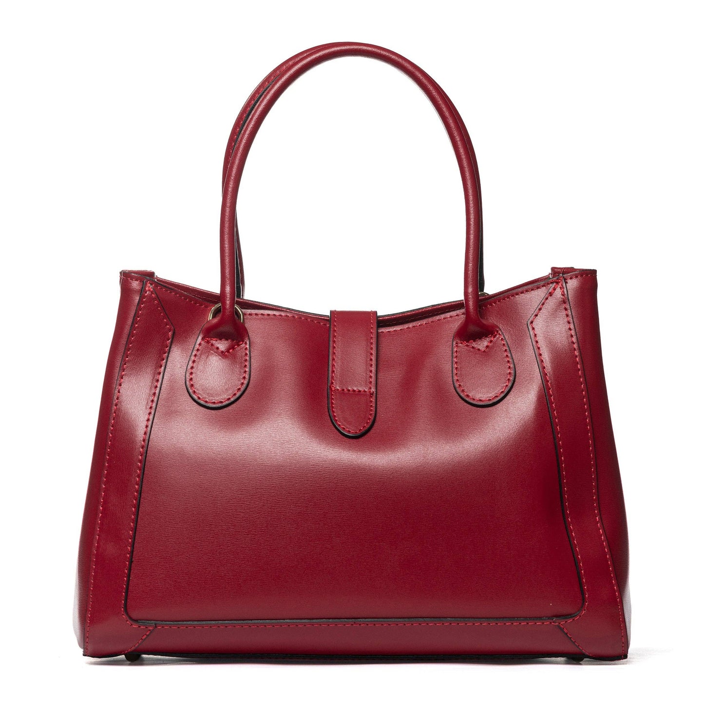 ITALIAN CUOIO TOTE: MORO (MED BROWN)