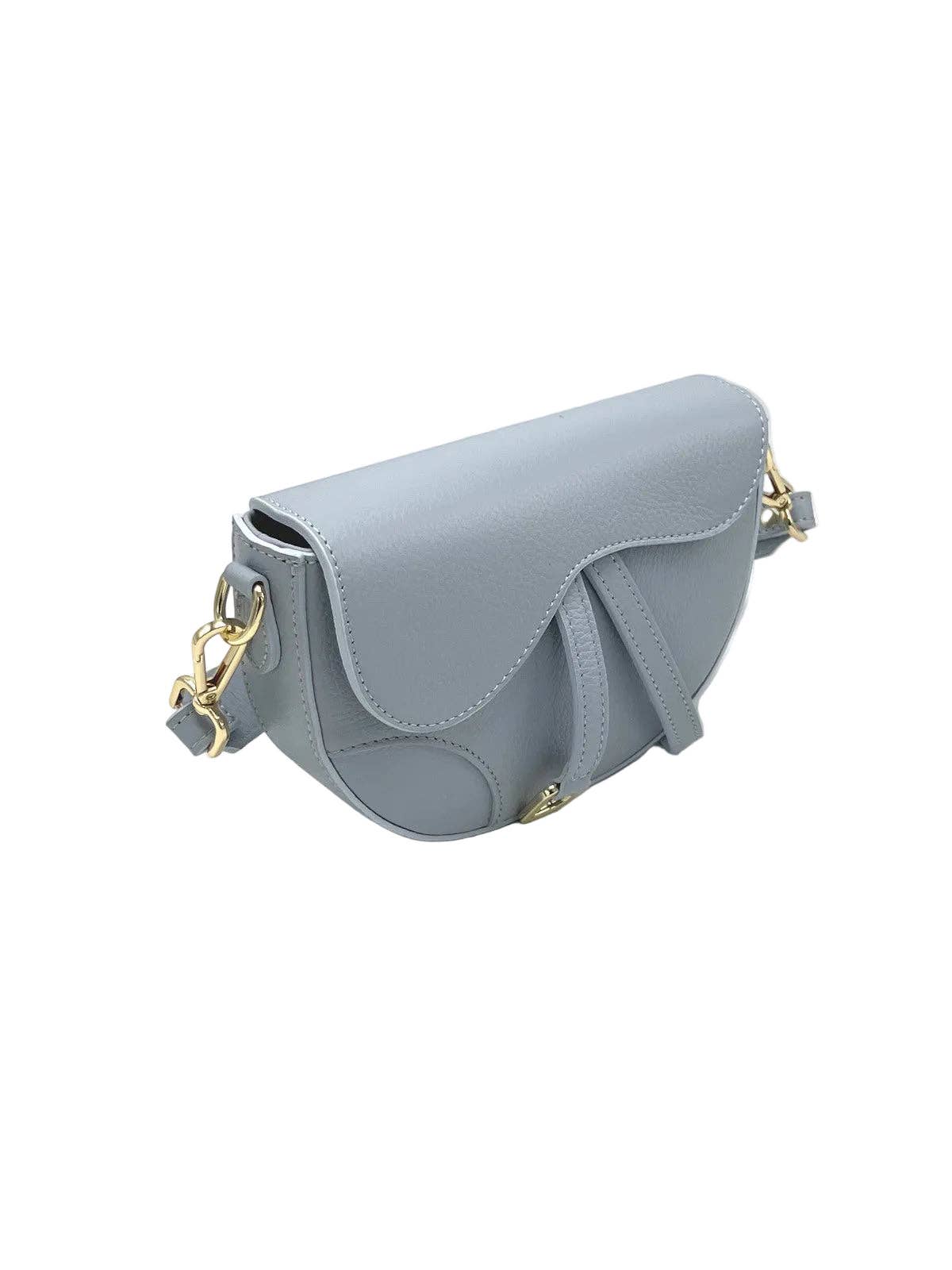 Women's Genuine Leather Shoulder Bag, Made in Italy, art. 112736: Chocolate