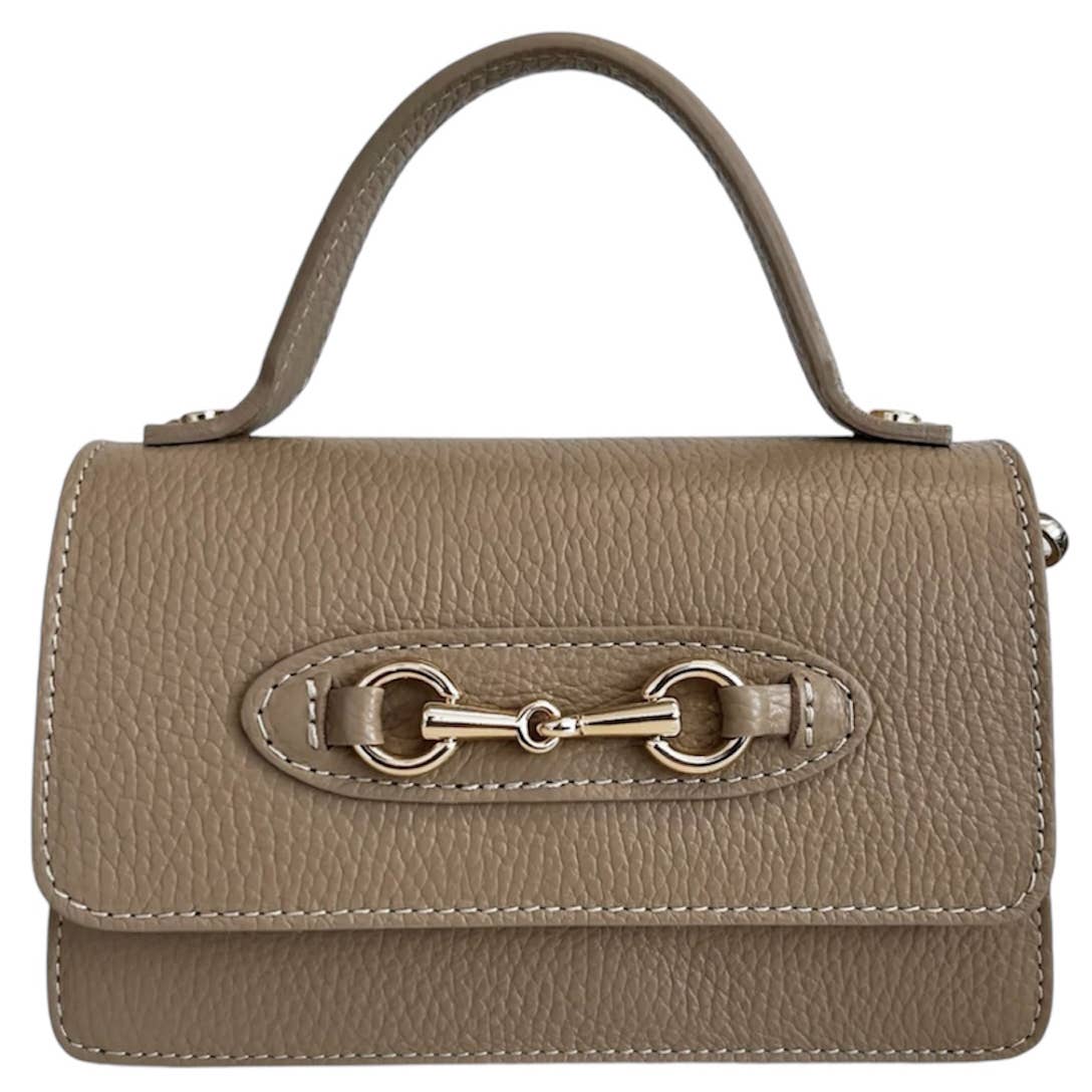 Modarno fantasy shoulder bag Hors metallic clamp: Bright Red