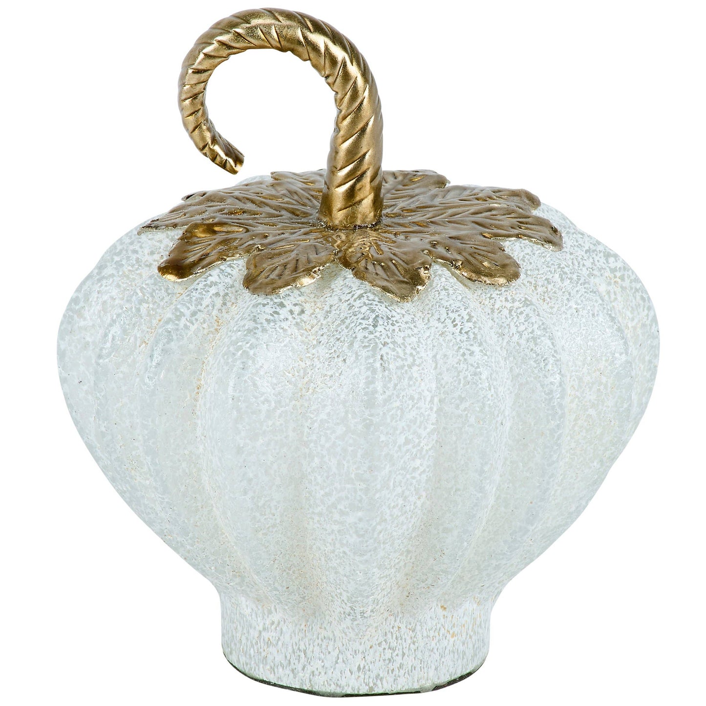Glass White Pumpkin