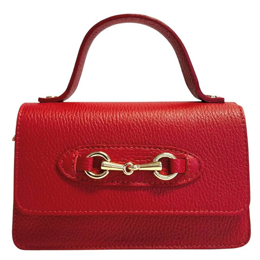 Modarno fantasy shoulder bag Hors metallic clamp: Bright Red