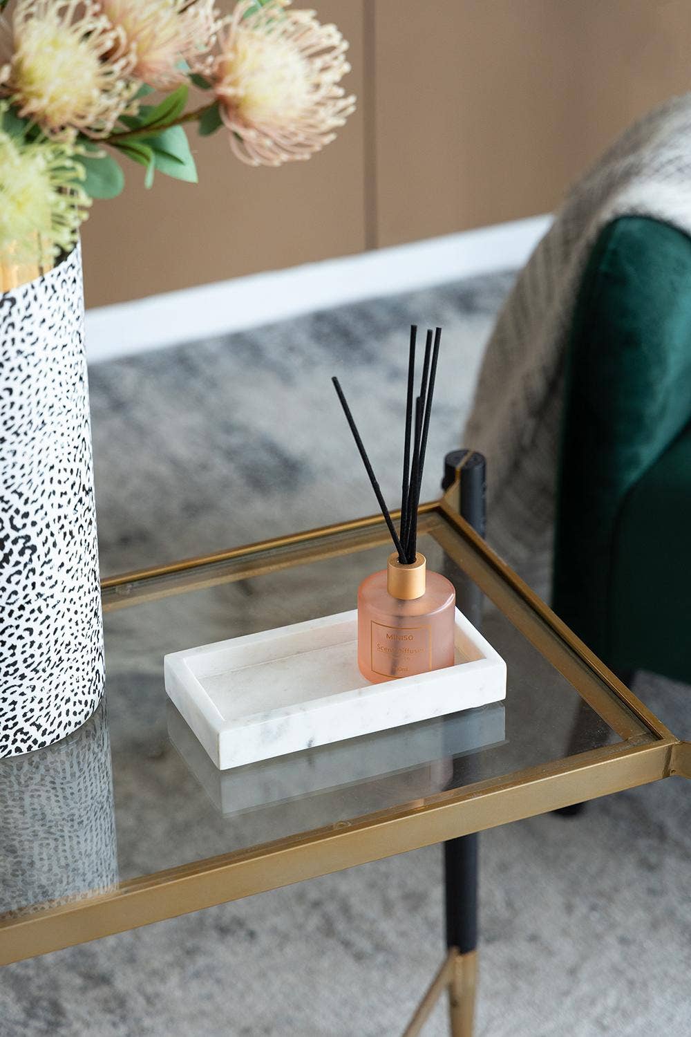 White Marble Tray