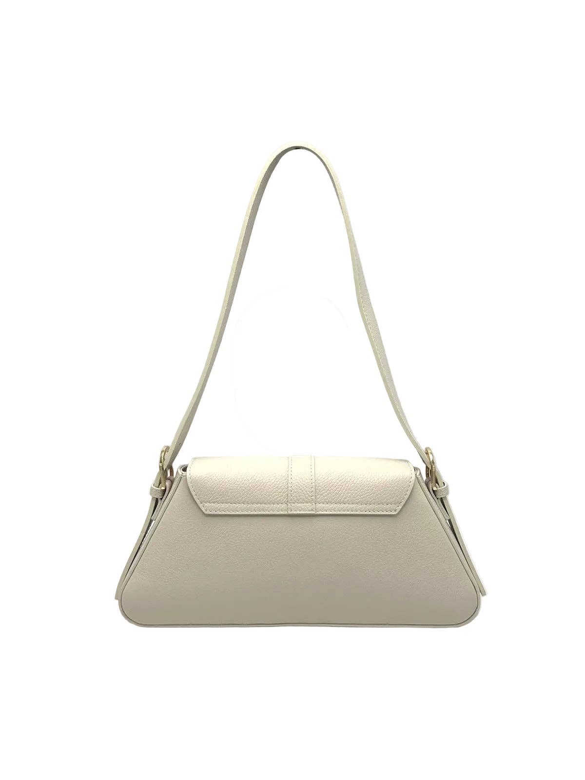 Women's Genuine Leather Shoulder Bag, Made in Italy, art. 112749: Pink