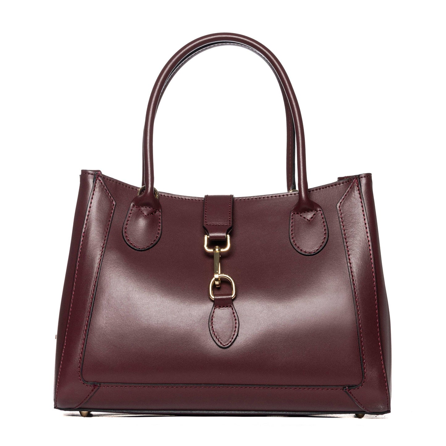 ITALIAN CUOIO TOTE: MORO (MED BROWN)