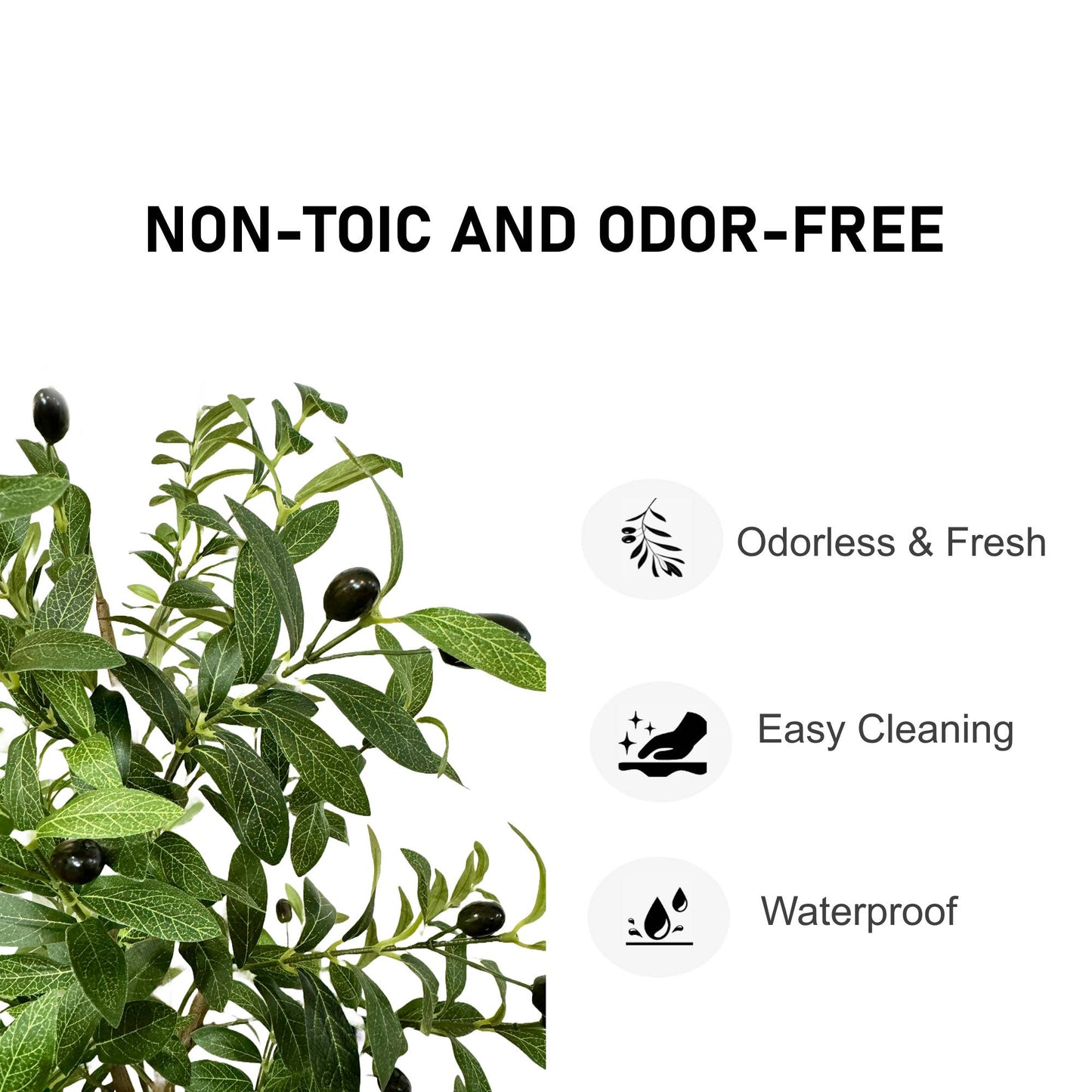 Extra-Dense Foliage-Artificial Quality Realistic Olive Tree: 7-FT