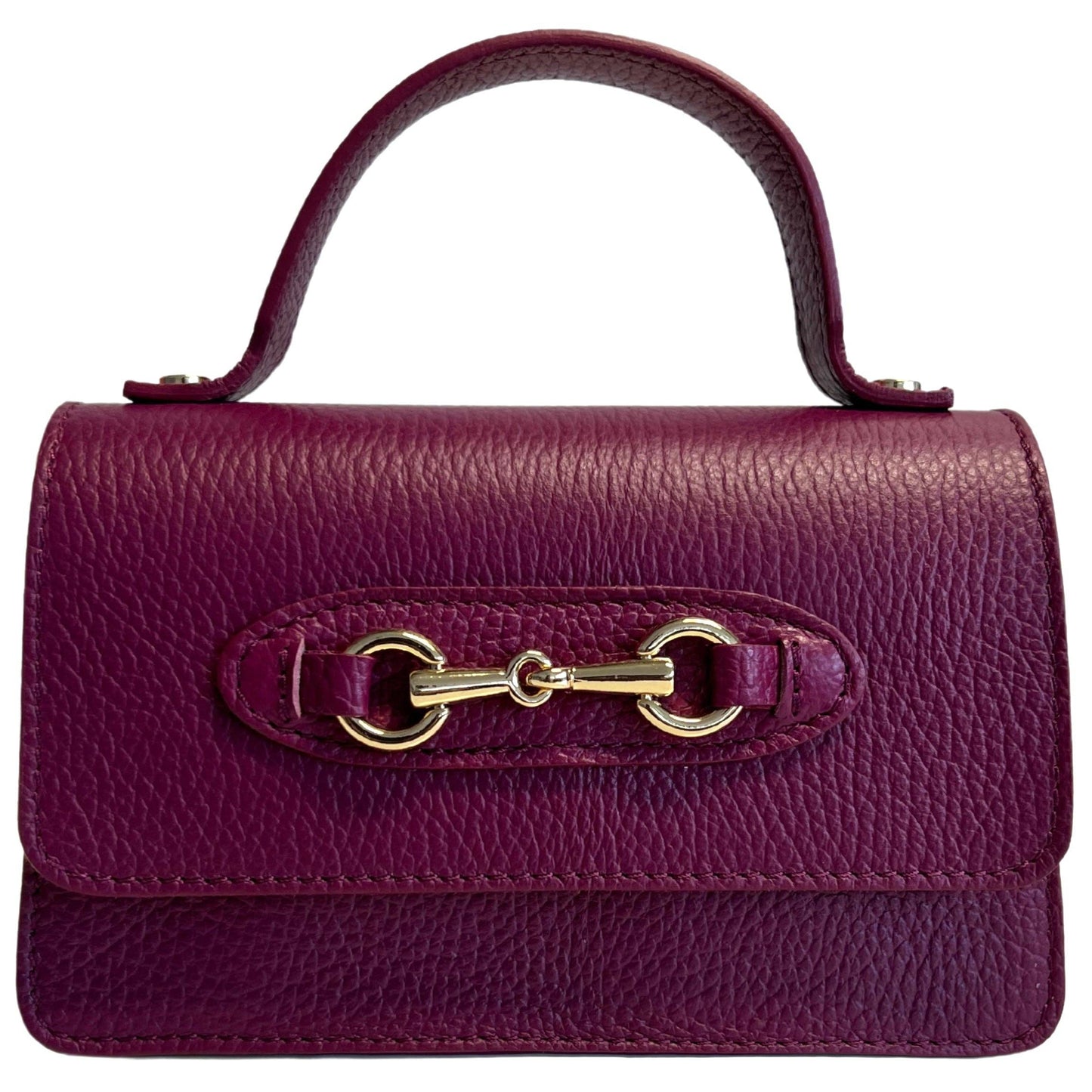 Modarno fantasy shoulder bag Hors metallic clamp: Bright Red