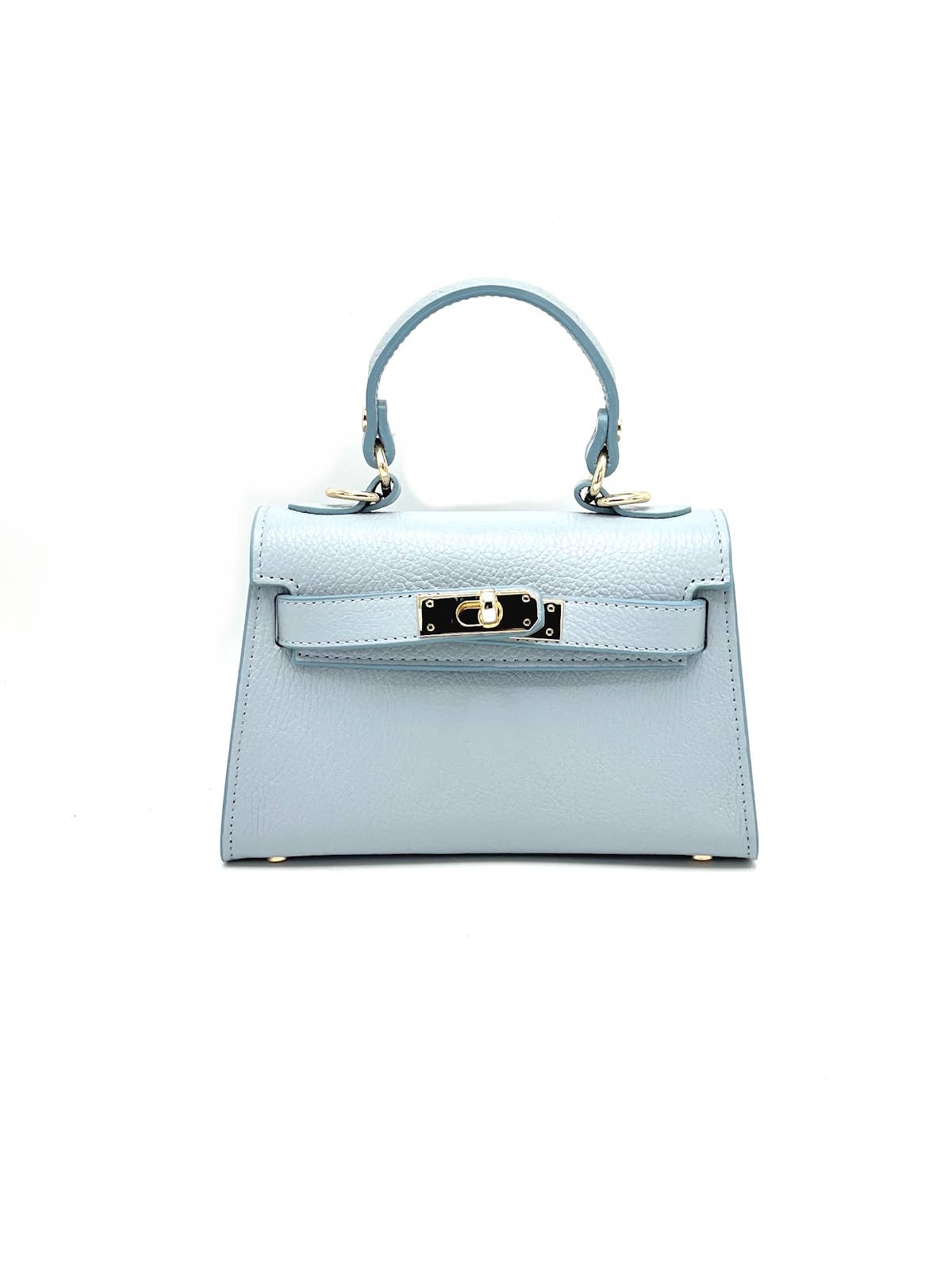 Genuine leather shoulder bag, Made in Italy, art. 112609: Yellow