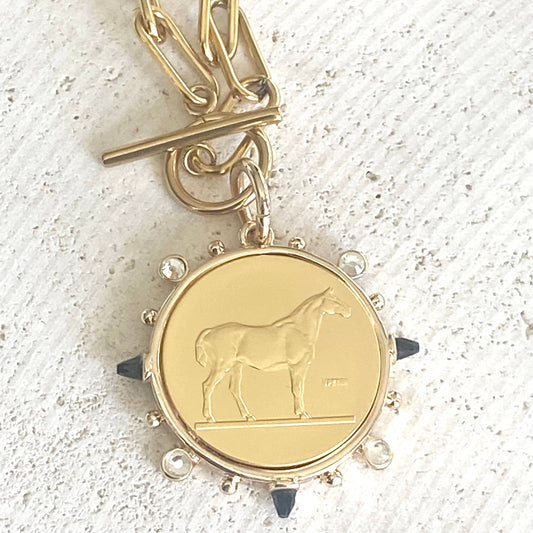 Horse Coin Jewelry ~  Derby Equestrian