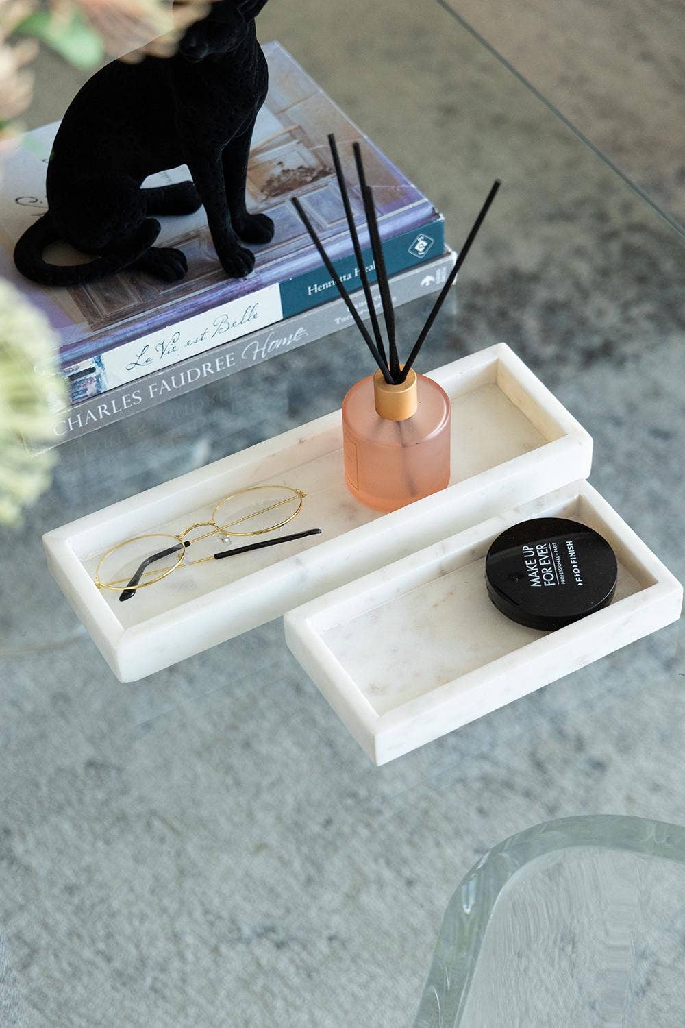 White Marble Tray