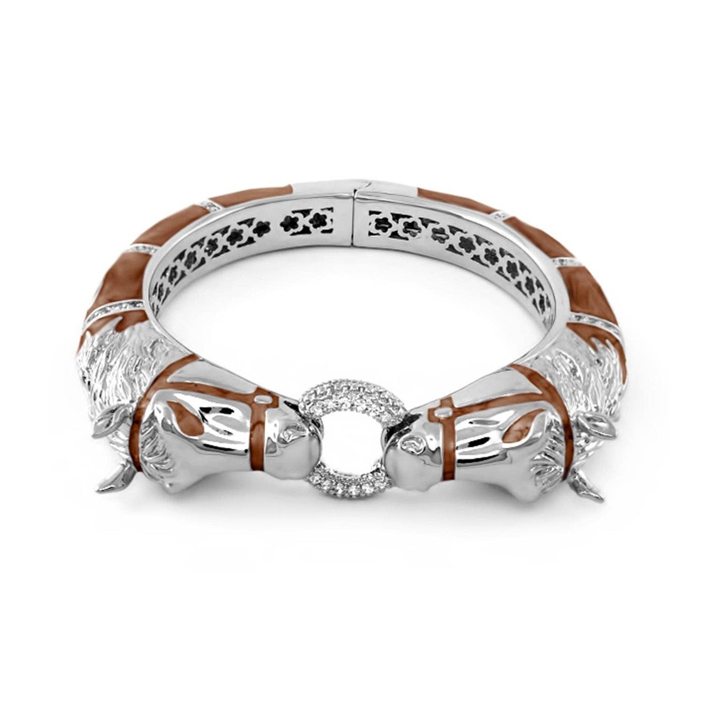 Equestrian Horse Snaffle Bit Bangle: SMALL=6.5" CIRCUMFERENCE