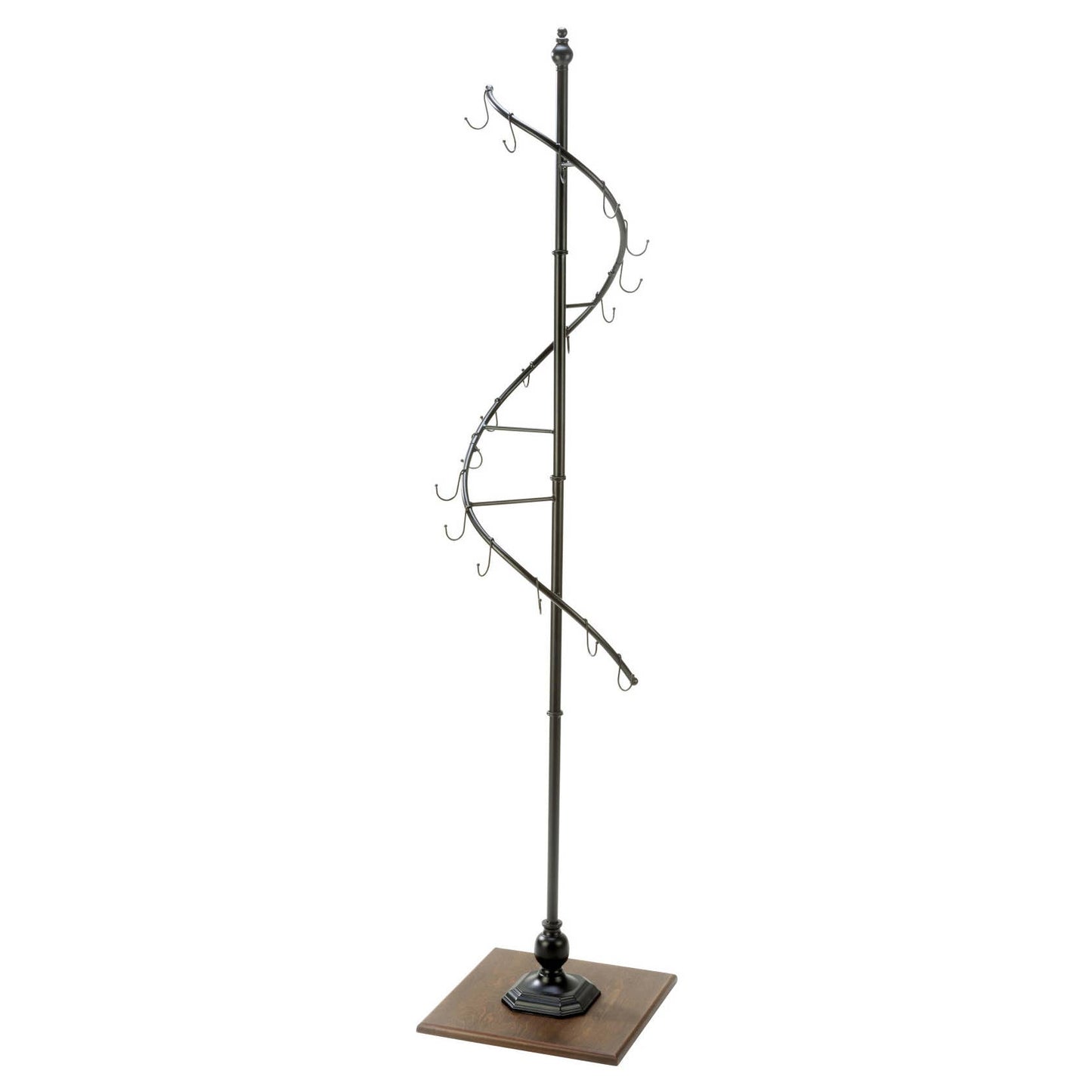 Rotating Purse Display/Storage: Purse / Hooks Bronze