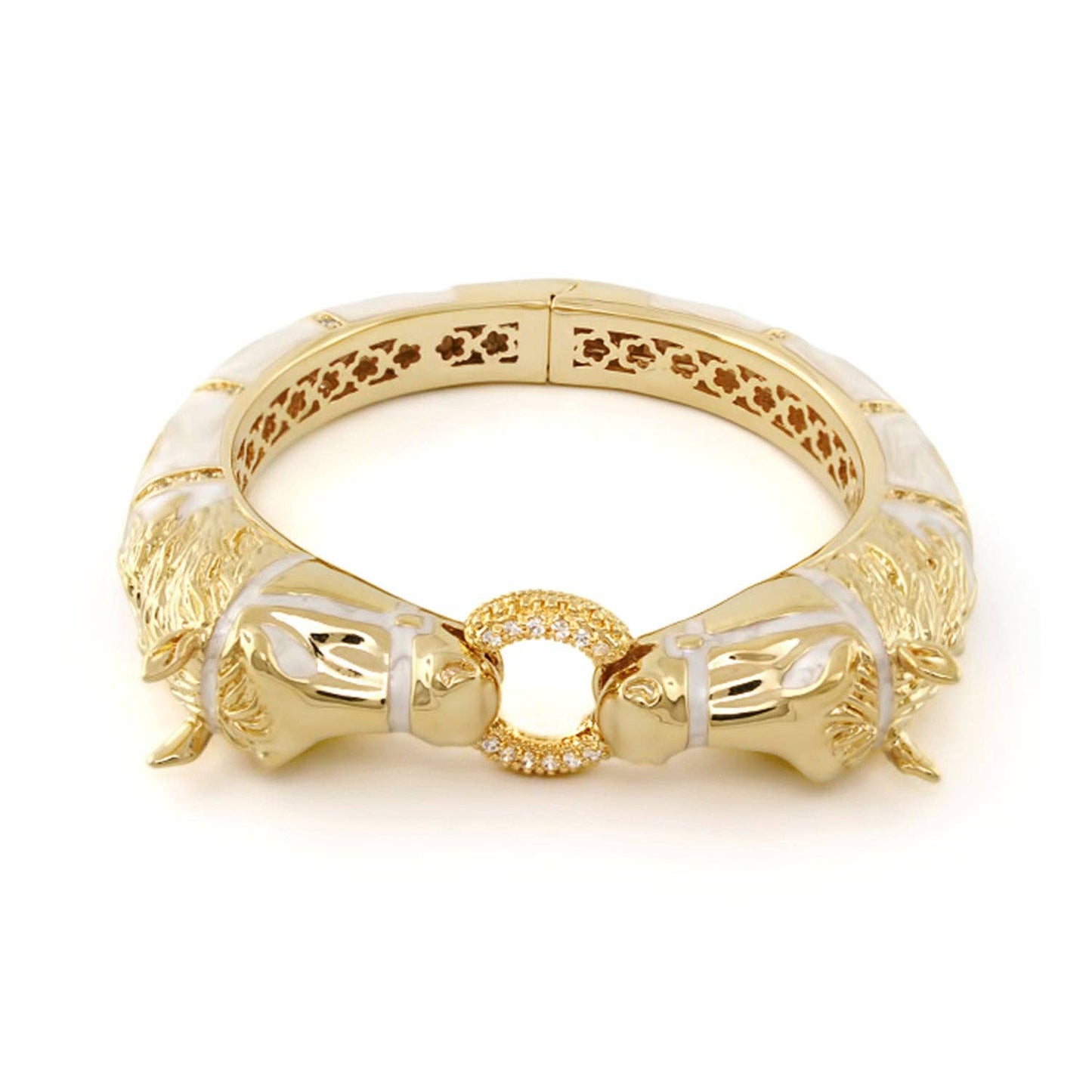 Equestrian Horse Snaffle Bit Bangle: SMALL=6.5" CIRCUMFERENCE